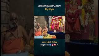 యాదగిరి గుట్ట లో శ్రీ లక్ష్మీనరసింహస్వామి Nitya Kalyanam: Grand Style లో వేద మంత్ర పారాయణం | Nalg..