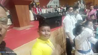 Assam State Karate Championships 2024, closing ceremony at Sarsing Teron Stadium Diphu, Assam.