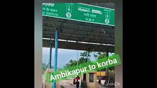 #safar #korba #ambikapur #bus #मेरा जो सफर है ।