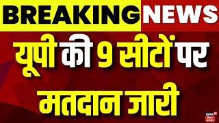 Breaking News : यूपी की 9 सीटों पर मतदान | UP By Election 2024 | Akhilesh Yadav | Karhal | CM Yogi