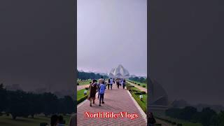 Lotus Temple New Delhi  front View