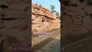 Kurnool to Kadapa highway