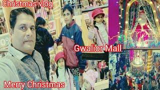 🎄Christmas 🎄🎁 vlog Gwalior Mall full masti Christmas celebration merry Christmas🎄⛄🎊