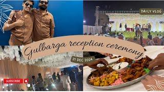 Gulbarga Grand reception ceremony🤩| Ajj maine aur Abbu ne twinning ki😍| Musaibvlogs