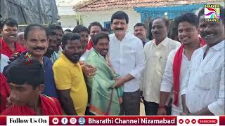 నవీపేట్ దర్యాప్తుర్ లోని మహాలక్ష్మి ఆలయంలో ప్రత్యేక పూజలునిర్వహించిన మల్కాజ్గిరి మాజీMLAహన్మంత్ రావు