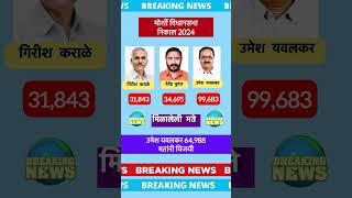 मोर्शी विधानसभा निकाल 2024 | morshi assembly election result