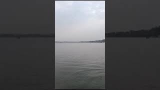 Enjoying boat ride at Bhopal Lake