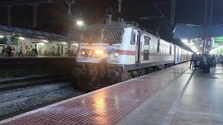 18190 Ernakulam-Tatanagar express via Arakkonam, perambur, Gudur Arrival&Departure at Katpadi Jn