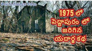 #1975 లో పెద్దాపురం లో జరిగిన యదార్థ కథ #Real Horror story in Telugu #Ghost story in Telugu