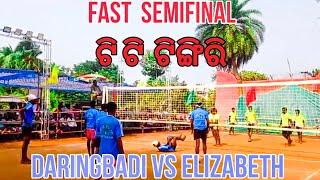 DARINGBADI VS ELIZABETH ଛତ୍ରପୁର ଆୟୋଜିତ VOLLEYBALL Tournament fast semifinal match