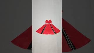 Simple frock cutting beautiful design idia 💡