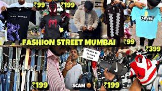 Fashion Street Mumbai 2024 EXPOSED 🤬| Lowest Cloths Market In Mumbai 😱 | Churchgate Market