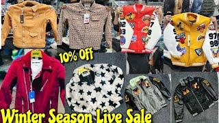 लखनऊ अमीनाबाद बाज़ार End OF The Season Live 💥 OFFER Jacket 10% OFF In Lucknow