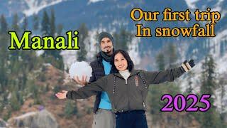 Pawan ke sath humara 2025 ka  first Manali trip ।।🤗