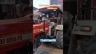 Mk tractor modification #swaraj855 #fiber chattri #फाइबर छतरी#ट्रैक्टर #up# जालौन म्यूजिक