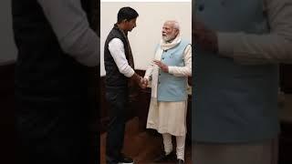 नई दिल्ली में हुआ pm modi से मुलाकात सांसद राजकुमार रोत डूंगरपुर बांसवाड़ा भील परदेस