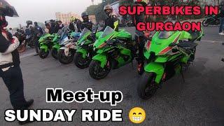 Superbikes grand meet in gurugram Sunday ride Xtream2Dream Hawkrider2