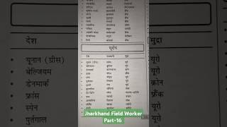 Jharkhand Field Worker #jfwce Exam तैयारी Part 16 जल्द होने वाली है Exam JSSC ने कर ली तैयारी