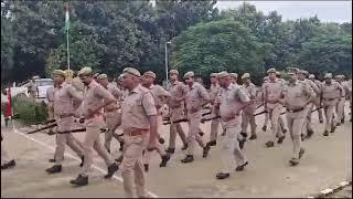 संत कबीर नगर रिजर्व पुलिस लाइन में साप्ताहिक शुक्रवार परेड किया गया पुलिस अधीक्षक संत कबीर नगर