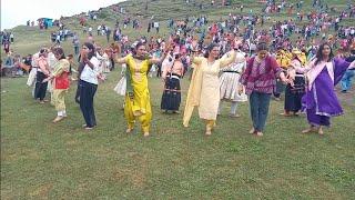 सलूणी के लोग भी पहाड़ी नाटी सीख रहे है || Pahadi Jatar Naati Dance || Pahadi Culture Dance