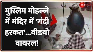 मुस्लिम मोहल्ले में मंदिर में 'गंदी हरकत'...वीडियो वायरल! Sambhal Mandir | Jama Masjid Clash|Muslims