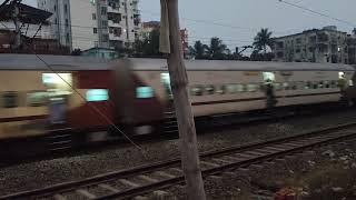 আসানসোল  হলদিয়া এক্সপ্রেস #alltypesoflocomotiveindianrailway wag 7