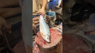 Amazing Rohu Fish Cutting Skills In Bangladesh Fish Market By Expert Cutter