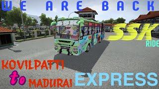 WE ARE BACK WITH THE EXPRESS!!! கோவில்பட்டி toமதுரை fast Ride