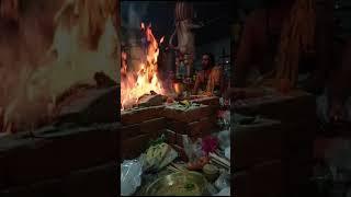 Rudra Havan at Vijaya Durga temple Palasa