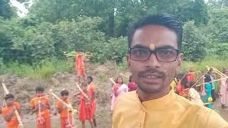 प्रतापपुर अमृत झर गंगा नदी से जल उठाकर पथरा महादेव मंदिर में जलाभिषेक किया गया (2)