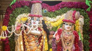 #ISKCON Visakhapatnam Sagar Nagar Iskcon Temple #vaikunta ekadashi #Pushpa Abhishek video 💐🌼🌹🦚🙏🏻