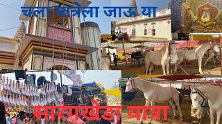 सारंगखेडा यात्रा २०२४। घोडेबाजार सारंगखेडा# chetak festival# शहादा( नंदुरबार)