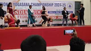 ###43rd national yogasan champion ship in dhanbad jharkhand