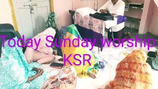 24/11/24/  today Sunday worship  ksr , ఈ రోజు సండే వర్షీప్ క్రోసూరు, NSR COC,