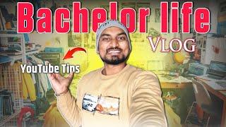 Bachelor Life With Partner 😂 मधुबनी में आया भूकंप😨 YouTube Tips For Beginner |