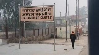 Jalandhar cantt to Jalandhar City railway station full journey