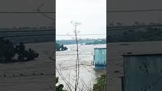 Gomia Bokaro Nadi    pool ke upar pura pani hi pani