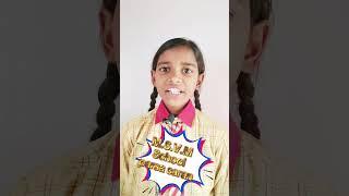 #rhymes #rhymesinhindi Aadity Kumari || Maa Sharda Vidya Mandir school parsa (saran)