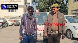 लखनपुर पुलिस ने एक एम्बुलेंस ड्राइवर को चिट्ठे सहित किया गिरफ्तार,