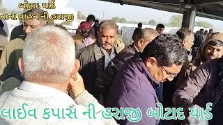 નાના વાહન ની હરાજી Botad kapas na bhav09-01-25 l બોટાદ કપાસ ના ભાવ l information about cotton crop..