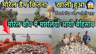 Morel dam Lalsot || मोरेल बांध में कितना पानी 🤔 morel dam waterleval नहर चलने से कितना खाली हुआ डैम