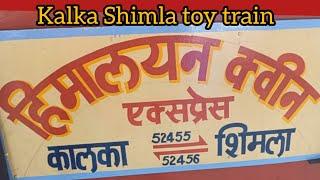 kalka Shimla toy train