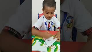 Shariff | Coloring Practice | Rise International School Kakinada.