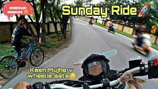 Kash Mujhe v wheelie aata 😓 || Namkum 89 Jungle Ranchi ( Jharkhand ) || AkMotoblog1