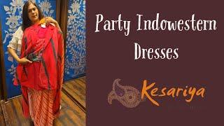 Party Wear Indowestern Dresses - 1043