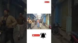 सागर नगर: बड़ा बाजार में फिर हुआ पथराव, पुलिस ने एक उपद्रवी को पकड़ा |