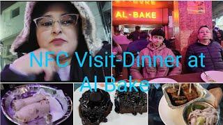 Delhi's Best Shawarma| Al Bake Restaurant | NFC visit | Best Brownie Fudge| Daily Vlog