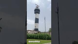 Daman beach lighthouse