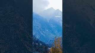 बर्फ पडने के बाद पहाडो का कुछ सुन्दर नजारा#roy #mountains #1st snowfall kinnaur