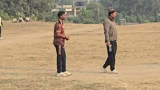 Anup during crunch movement of the match(पटना  vs कुर्था) MCL S-III Lari